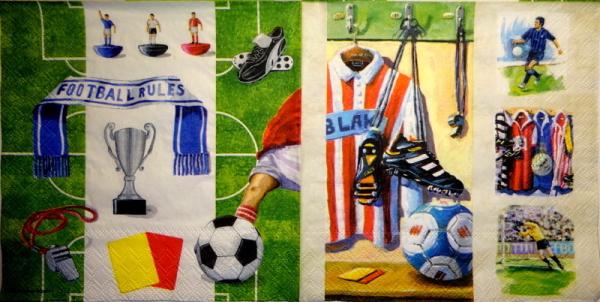 067 Sport: Fußball - 3-ply - Ambiente